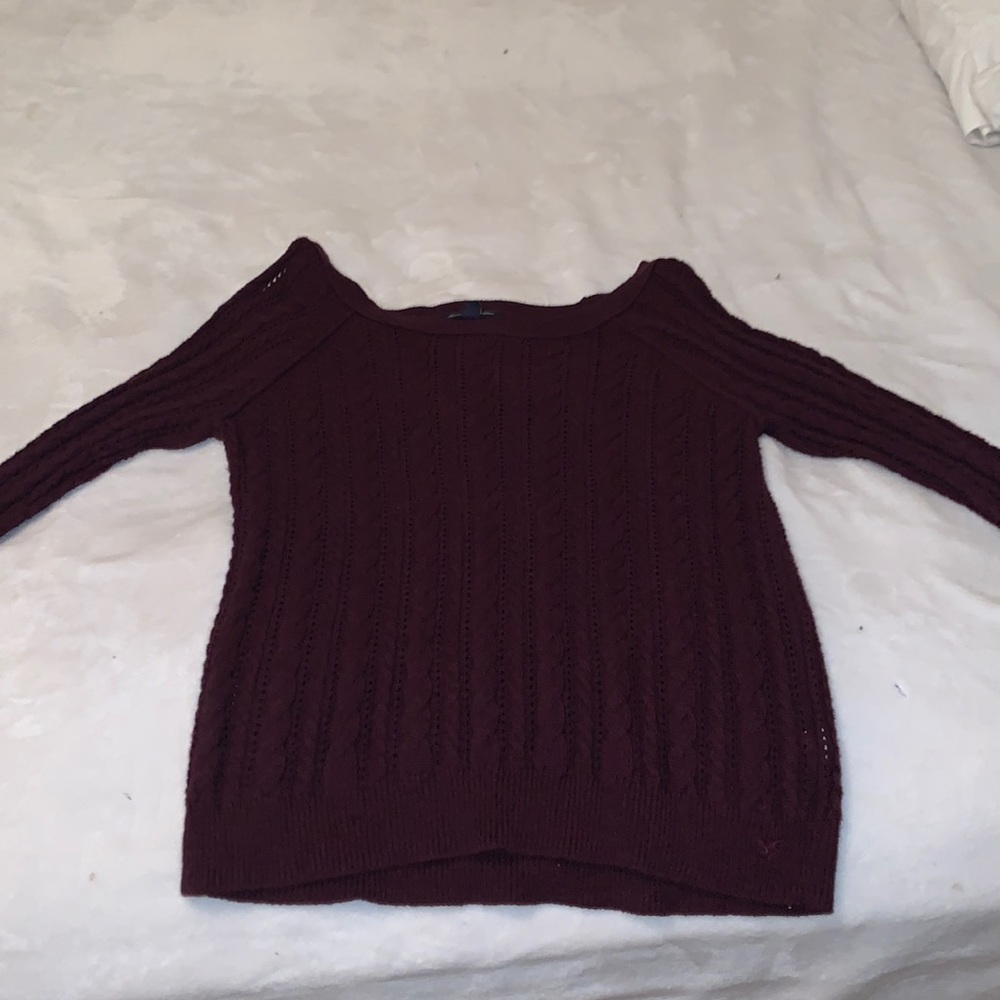 Off the shoulder sweater